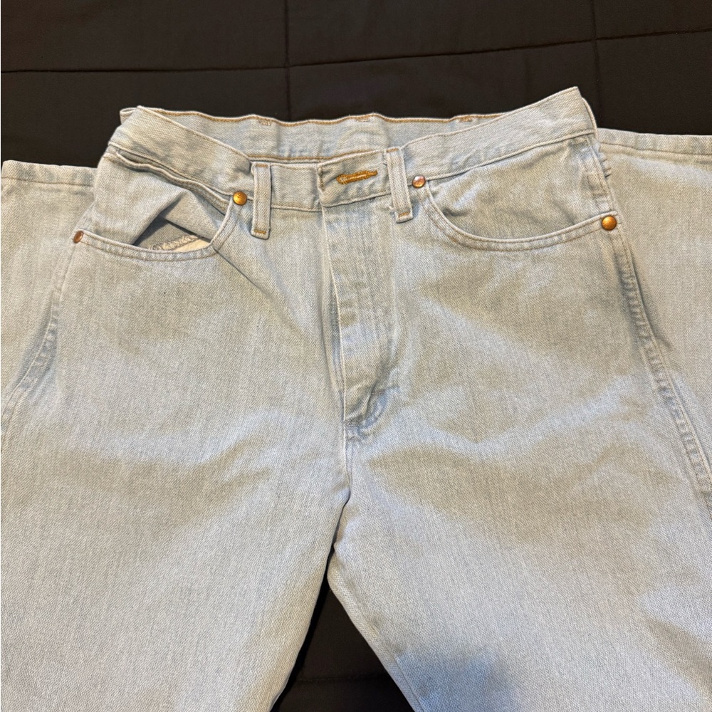 Wrangler Blue Straight Jeans Classic Style